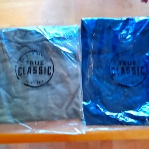 2 x true classic fitted t-shirt